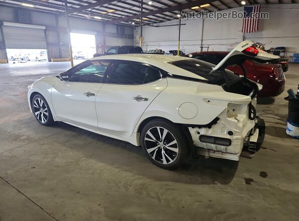 1N4AA6AP7JC389922 2018 NISSAN MAXIMA White Rear left