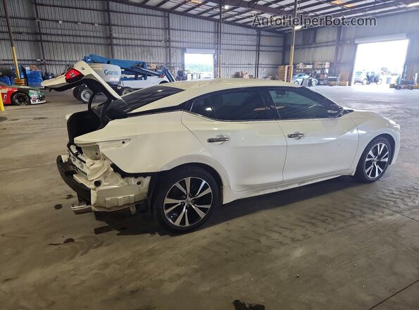 1N4AA6AP7JC389922 2018 NISSAN MAXIMA White Rear right