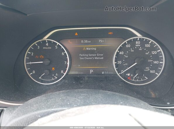 1N4AA6AP7JC390651 2018 NISSAN MAXIMA Черный Вид задних сидений