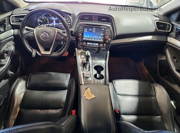 1N4AA6AP7JC391072 2018 NISSAN MAXIMA Gray წინა პანელის ხედი