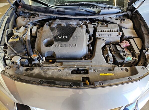 1N4AA6AP7JC391072 2018 NISSAN MAXIMA Gray უკანა სალონის ხედი