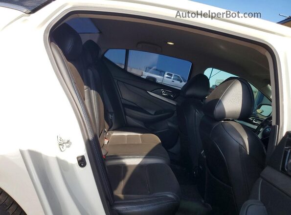 1N4AA6AP7JC392898 2018 NISSAN MAXIMA Белый Вид задних сидений