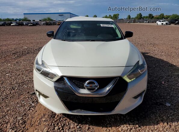 1N4AA6AP7JC392898 2018 NISSAN MAXIMA Белый Вид спереди