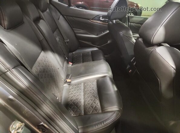 1N4AA6AP7JC396773 2018 NISSAN MAXIMA Серый Вид задних сидений