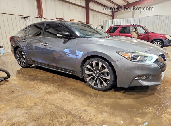 1N4AA6AP7JC396773 2018 NISSAN MAXIMA Серый Передняя правая четверть