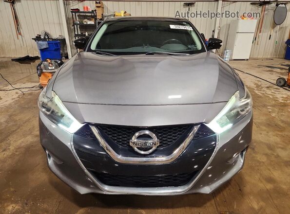 1N4AA6AP7JC396773 2018 NISSAN MAXIMA Серый Вид спереди