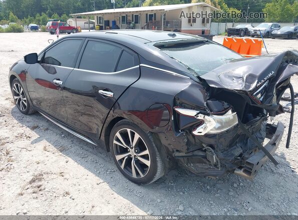1N4AA6AP8GC380901 2016 NISSAN MAXIMA Black Rear left