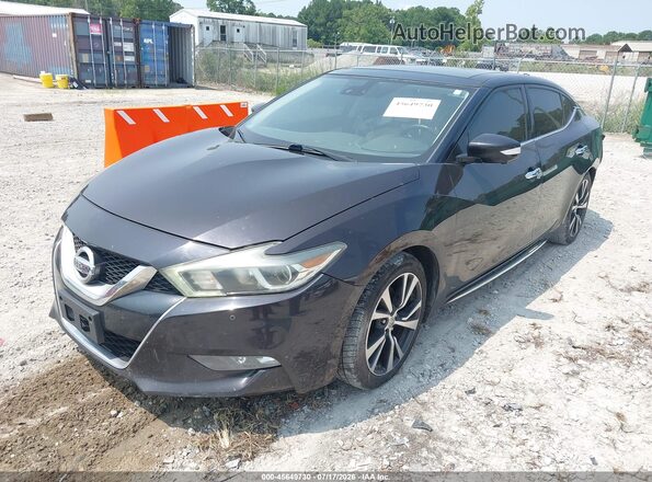 1N4AA6AP8GC380901 2016 NISSAN MAXIMA Black Front left