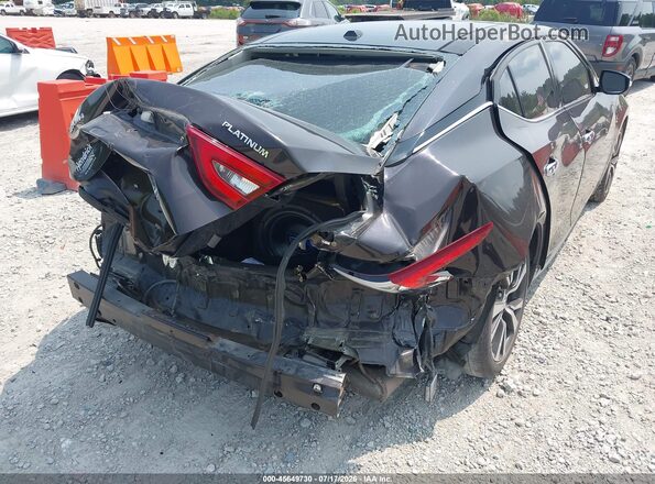 1N4AA6AP8GC380901 2016 NISSAN MAXIMA Black Front view