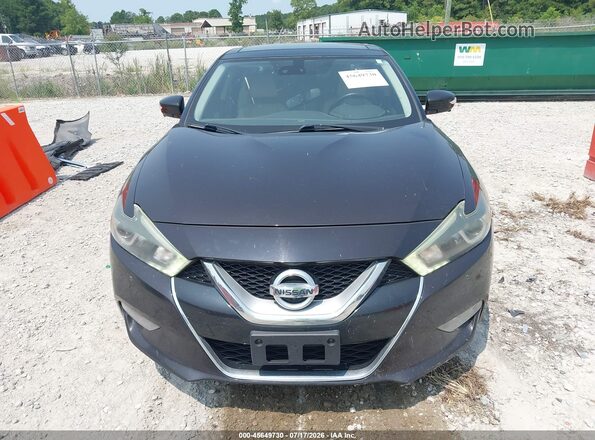 1N4AA6AP8GC380901 2016 NISSAN MAXIMA Black Instrument cluster view