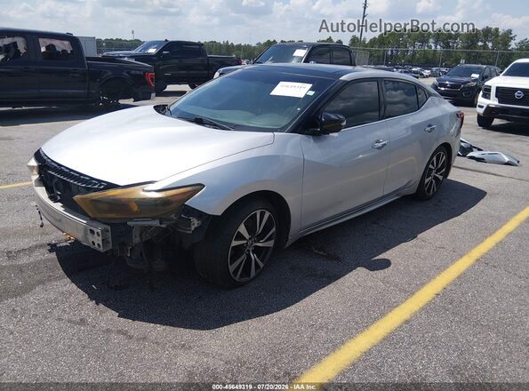 1N4AA6AP8GC382647 2016 NISSAN MAXIMA Silver Առջևի ձախ երեք քառորդ տեսարան