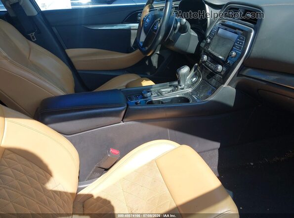1N4AA6AP8GC389808 2016 NISSAN MAXIMA Brown Widok wnętrza z przodu