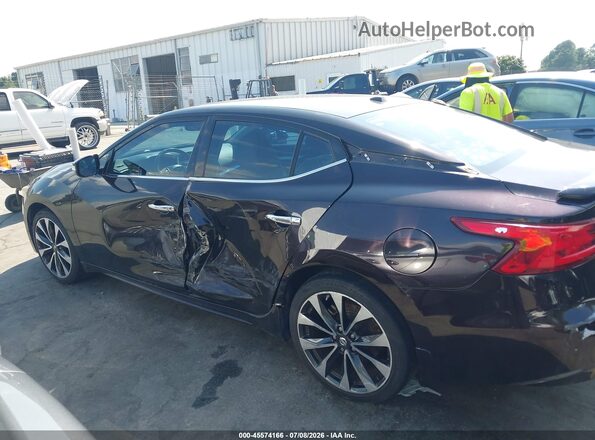 1N4AA6AP8GC389808 2016 NISSAN MAXIMA Brown Widok wnętrza 360 stopni