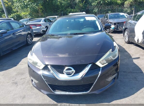 1N4AA6AP8GC389808 2016 NISSAN MAXIMA Brown Widok zestawu wskaźników