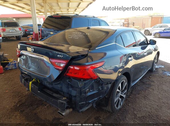 1N4AA6AP8GC408471 2016 NISSAN MAXIMA Черный Задняя правая четверть
