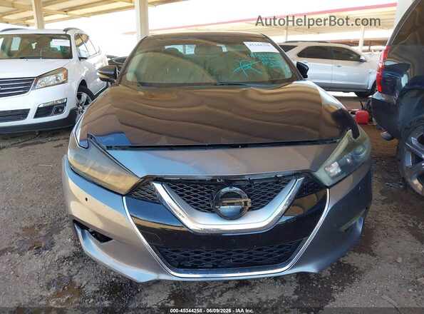 1N4AA6AP8GC408471 2016 NISSAN MAXIMA Черный Вид спереди