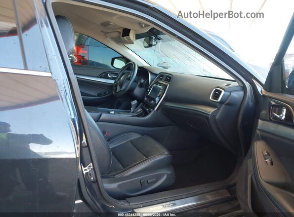 1N4AA6AP8GC408471 2016 NISSAN MAXIMA Черный Вид салона спереди