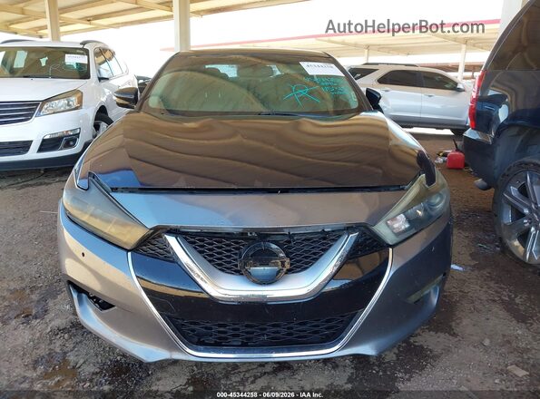 1N4AA6AP8GC408471 2016 NISSAN MAXIMA Черный Вид щитка приборов