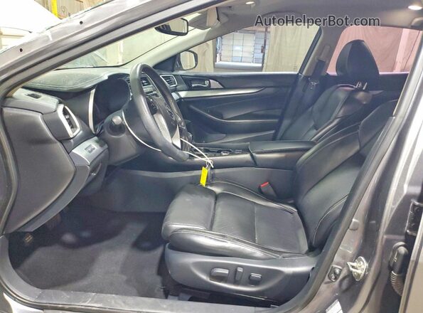 1N4AA6AP8GC412262 2016 NISSAN MAXIMA Gray Widok wnętrza z przodu
