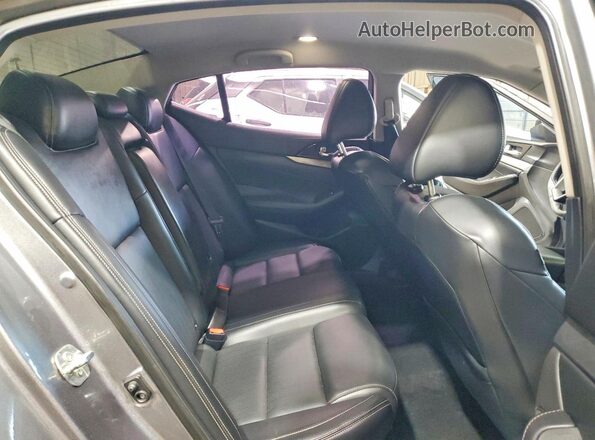 1N4AA6AP8GC412262 2016 NISSAN MAXIMA Gray Widok tylnych siedzeń
