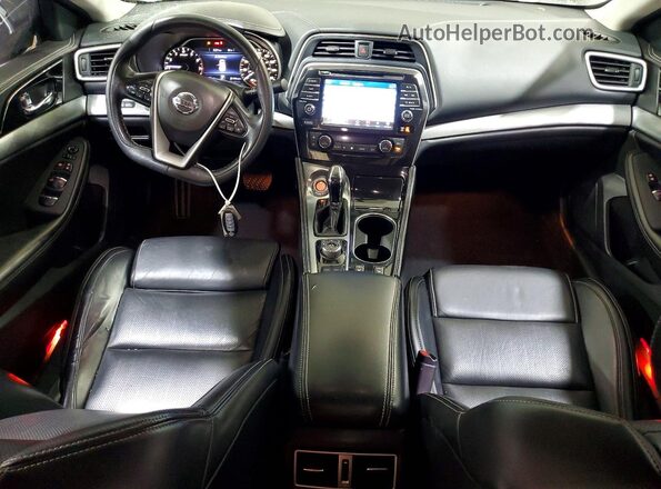 1N4AA6AP8GC412262 2016 NISSAN MAXIMA Gray Widok deski rozdzielczej