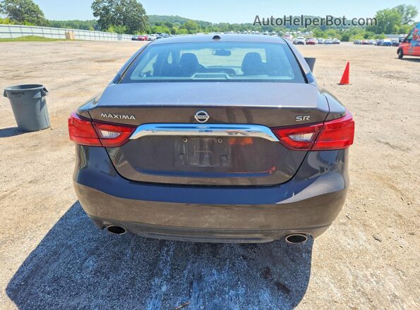 1N4AA6AP8GC418367 2016 NISSAN MAXIMA Brown Vista trasera