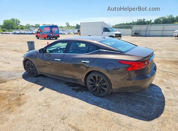 1N4AA6AP8GC418367 2016 NISSAN MAXIMA Brown Trasero izquierdo