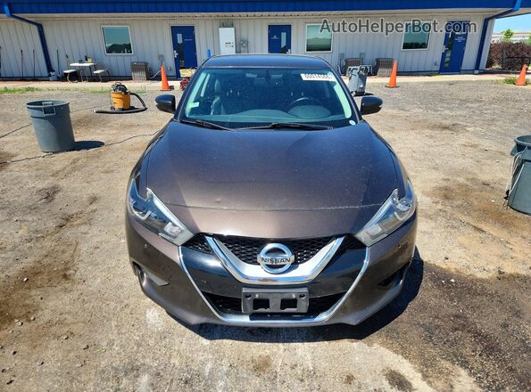 1N4AA6AP8GC418367 2016 NISSAN MAXIMA Brown Vista frontal