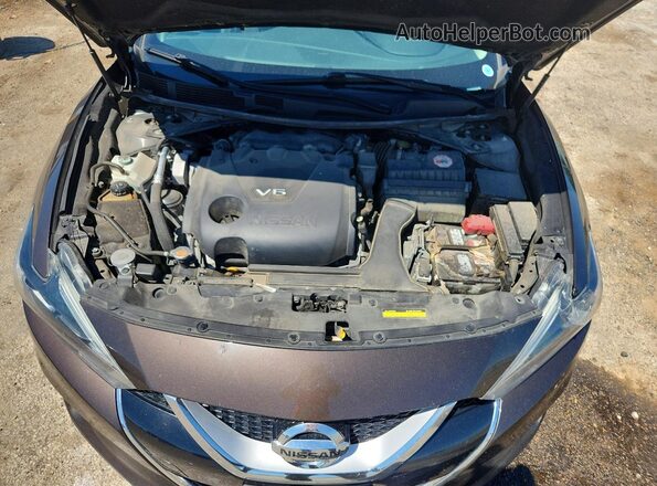 1N4AA6AP8GC418367 2016 NISSAN MAXIMA Brown Vista interior trasera