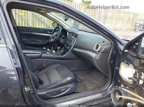 1N4AA6AP8GC421401 2016 NISSAN MAXIMA Black Front interior view