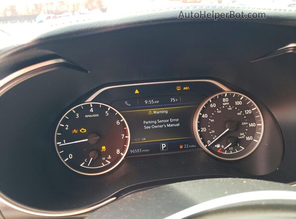 1N4AA6AP8GC425173 2016 NISSAN MAXIMA Gray Вид щитка приладів