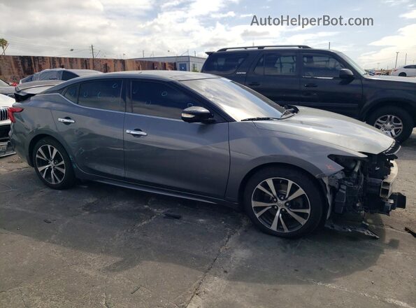 1N4AA6AP8GC425173 2016 NISSAN MAXIMA Gray Передня права чверть