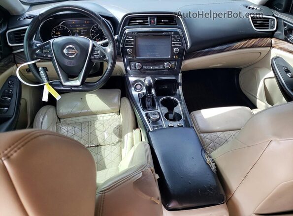 1N4AA6AP8GC425173 2016 NISSAN MAXIMA Gray Вид панелі приладів