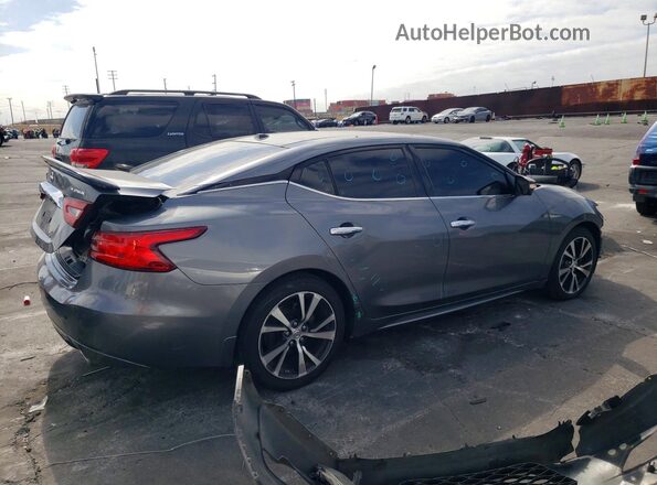 1N4AA6AP8GC425173 2016 NISSAN MAXIMA Gray Задня права чверть