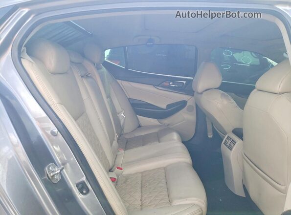 1N4AA6AP8GC425173 2016 NISSAN MAXIMA Gray Вид задніх сидінь