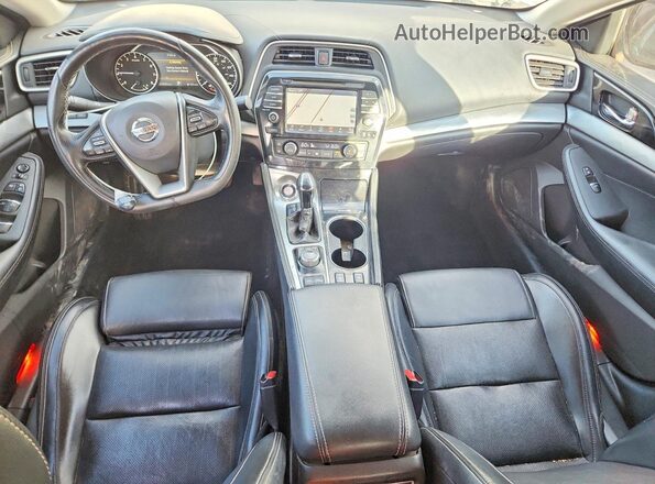 1N4AA6AP8GC439932 2016 NISSAN MAXIMA White წინა პანელის ხედი