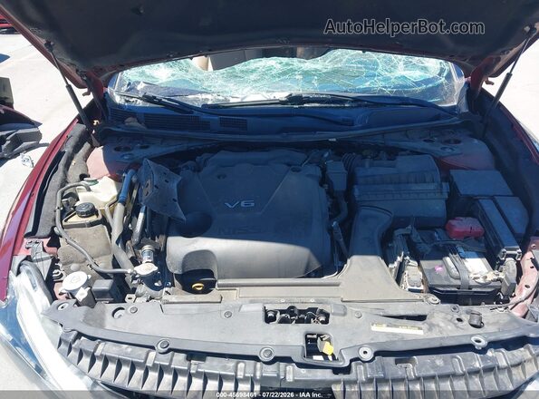 1N4AA6AP8GC445780 2016 NISSAN MAXIMA Red Vista trasera