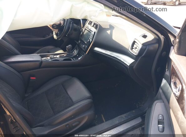 1N4AA6AP8GC447416 2016 NISSAN MAXIMA Черный Вид салона спереди
