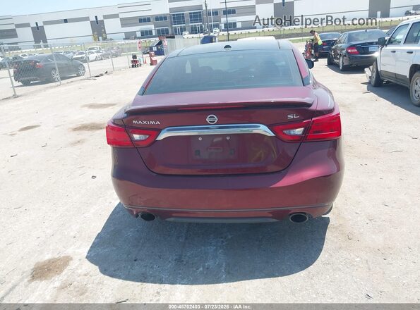 1N4AA6AP8GC448050 2016 NISSAN MAXIMA Red 