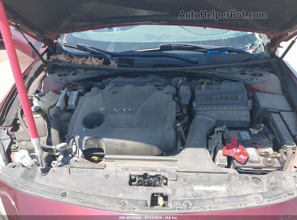 1N4AA6AP8GC448050 2016 NISSAN MAXIMA Red უკანა ხედი