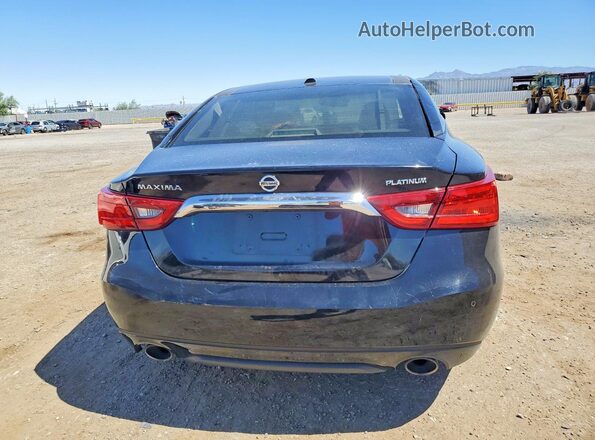 1N4AA6AP8GC903348 2016 NISSAN MAXIMA Black Հետևի տեսք