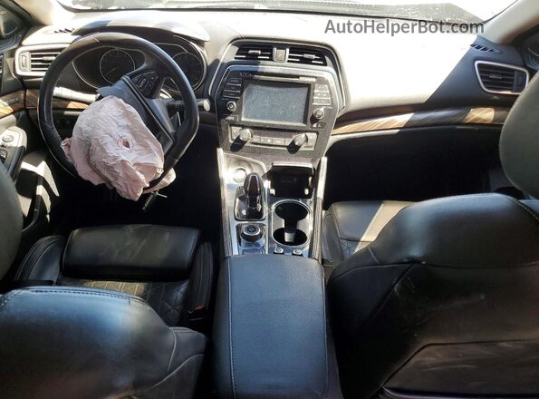 1N4AA6AP8GC903348 2016 NISSAN MAXIMA Black Առջևի վահանակի տեսք