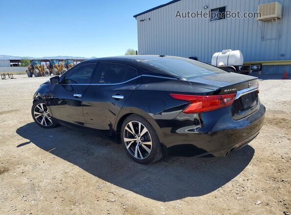 1N4AA6AP8GC903348 2016 NISSAN MAXIMA Black Հետևի ձախ