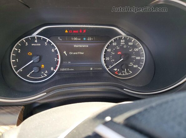 1N4AA6AP8GC903348 2016 NISSAN MAXIMA Black Սարքավորումների վահանակի տեսք