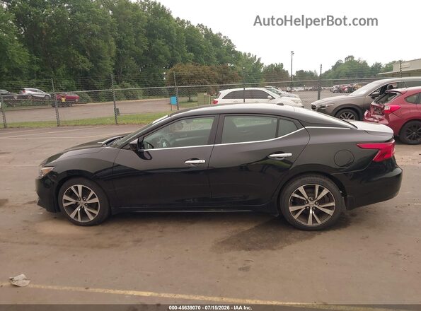 1N4AA6AP8HC369205 2017 NISSAN MAXIMA Черный Панорамный вид салона 360°