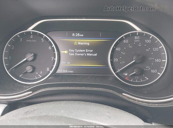 1N4AA6AP8HC369205 2017 NISSAN MAXIMA Черный Вид задних сидений
