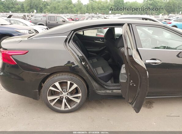 1N4AA6AP8HC369205 2017 NISSAN MAXIMA Черный Вид наклейки с VIN-кодом