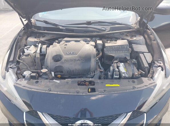 1N4AA6AP8HC369205 2017 NISSAN MAXIMA Черный Вид сзади