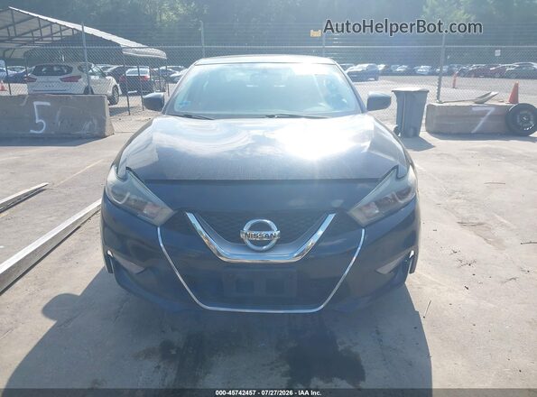 1N4AA6AP8HC369205 2017 NISSAN MAXIMA Черный Вид панели приборов