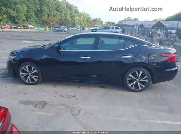 1N4AA6AP8HC369205 2017 NISSAN MAXIMA Черный Вид задней части салона
